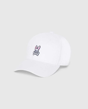 Casquettes Psycho Bunny Classic Baseball Cap Blanche Homme | FXL-89897036